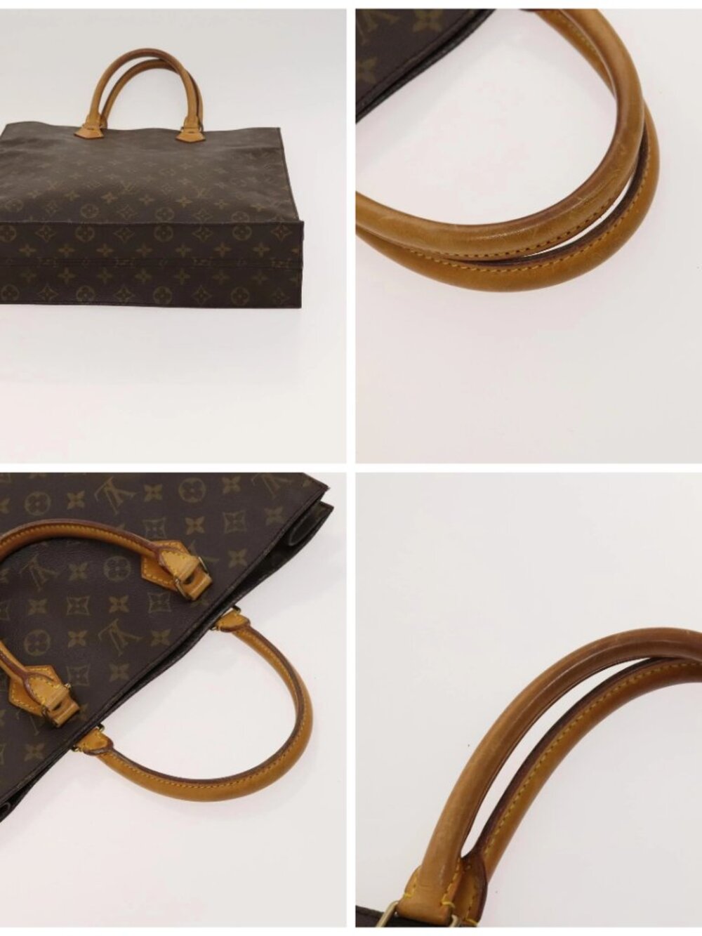 LOUIS VUITTON Monogram Sac Plat Hand Bag - Picture 16 of 16